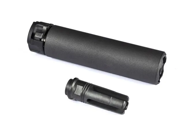 Dytac SOCOM RC2 Silencer w/ 4P Flash Hider Black